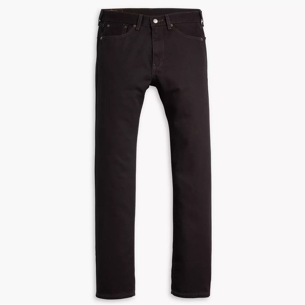 NWT - Levi’s 505 Men’s Regular Fit Jeans, Black-Non Stretch - Size 40Wx34L